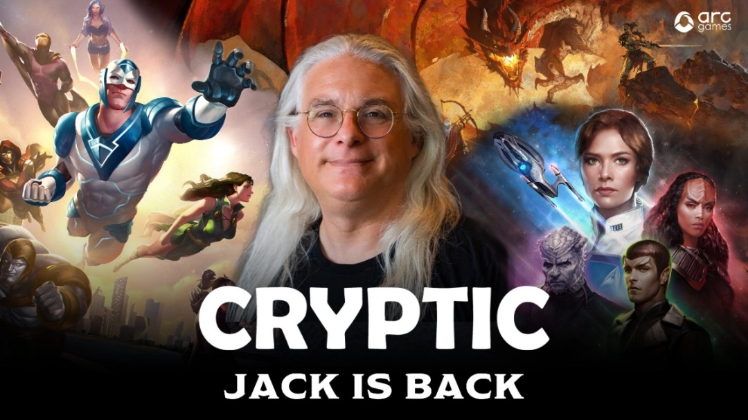 MMO 先驱、知名游戏创始人 Jack Emmert 回归，再度出任 Cryptic Studios
