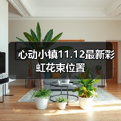心动小镇11.12最新彩虹花束位置