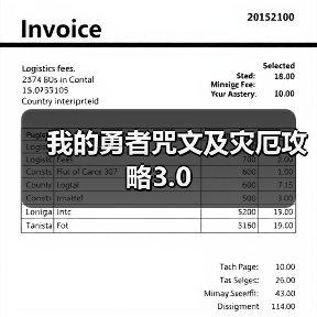 我的勇者咒文及灾厄攻略3.0（图2）