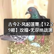 古今2-风起蓬莱【12.29期】攻擂·无尽挑战满星攻略（图3）