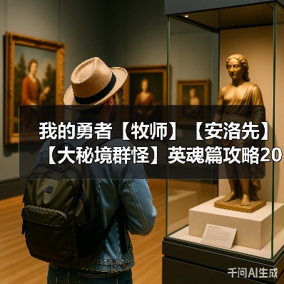 我的勇者【牧师】【安洛先】【大秘境群怪】英魂篇攻略20241231（图4）
