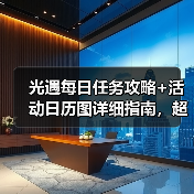 光遇每日任务攻略+活动日历图详细指南，超实用！（图4）