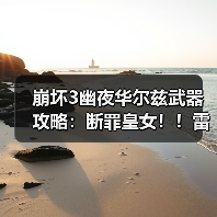崩坏3幽夜华尔兹武器攻略:断罪皇女!!雷伤爆发技巧(图2) 崩坏3幽夜华尔兹武器攻略:断罪皇女!!雷伤爆发技巧(图2)