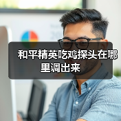 和平精英吃鸡探头在哪里调出来（图3）