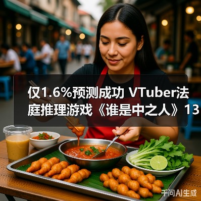 仅1.6%预测成功 VTuber法庭推理游戏《谁是中之人》13日发售(图1) 仅1.6%预测成功 VTuber法庭推理游戏《谁是中之人》13日发售(图1)