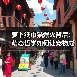 萝卜纸巾猫爆火背后：萌态哲学如何让宠物成为网红？（图2）