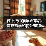萝卜纸巾猫爆火背后：萌态哲学如何让宠物成为网红？ 专题封面 - 玄熵冰河游戏