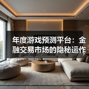 年度游戏预测平台:金融交易市场的隐秘运作(图3) 年度游戏预测平台:金融交易市场的隐秘运作(图3)