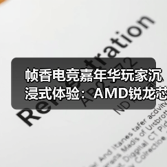 帧香电竞嘉年华玩家沉浸式体验:AMD锐龙芯力到底有多燃?(图4) 帧香电竞嘉年华玩家沉浸式体验:AMD锐龙芯力到底有多燃?(图4)