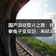 国产游戏复兴之路:铁拳兔子变双剑,再掀浪潮?(图3) 国产游戏复兴之路:铁拳兔子变双剑,再掀浪潮?(图3)