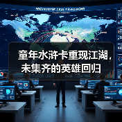 童年水浒卡重现江湖,未集齐的英雄回归(图1) 童年水浒卡重现江湖,未集齐的英雄回归(图1)