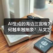 AI生成的海边三宫格为何越来越抽象?从文艺到反差萌的演变(图1) AI生成的海边三宫格为何越来越抽象?从文艺到反差萌的演变(图1)