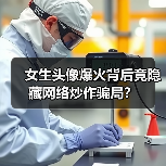 女生头像爆火背后竟隐藏网络炒作骗局?(图3) 女生头像爆火背后竟隐藏网络炒作骗局?(图3)
