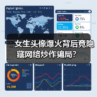 女生头像爆火背后竟隐藏网络炒作骗局?(图4) 女生头像爆火背后竟隐藏网络炒作骗局?(图4)