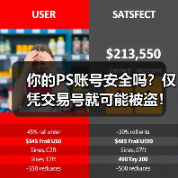 你的PS账号安全吗？仅凭交易号就可能被盗！ 专题封面 - 玄熵冰河游戏