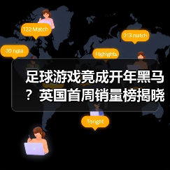足球游戏竟成开年黑马?英国首周销量榜揭晓(图3) 足球游戏竟成开年黑马?英国首周销量榜揭晓(图3)