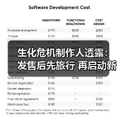 生化危机制作人透露:发售后先旅行 再启动新作开发(图3) 生化危机制作人透露:发售后先旅行 再启动新作开发(图3)