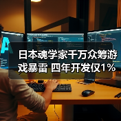 日本魂学家千万众筹游戏暴雷 四年开发仅1%完成(图1) 日本魂学家千万众筹游戏暴雷 四年开发仅1%完成(图1)