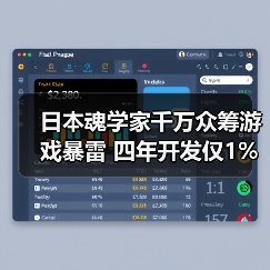 日本魂学家千万众筹游戏暴雷 四年开发仅1%完成(图3) 日本魂学家千万众筹游戏暴雷 四年开发仅1%完成(图3)