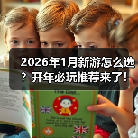 2026年1月新游怎么选？开年必玩推荐来了！ 封面图 - 玄熵冰河游戏