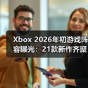 Xbox 2026年初游戏阵容曝光：21款新作齐聚打造年度盛宴 封面图 - 玄熵冰河游戏