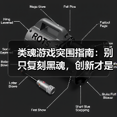 类魂游戏突围指南：别只复刻黑魂，创新才是王道 封面图 - 玄熵冰河游戏