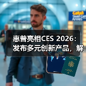 惠普亮相CES 2026:发布多元创新产品,解锁未来工作与游戏新体验(图1) 惠普亮相CES 2026:发布多元创新产品,解锁未来工作与游戏新体验(图1)