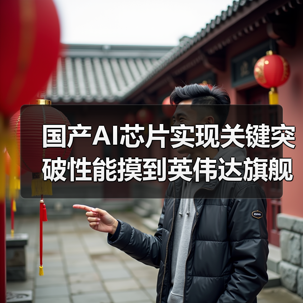 国产AI芯片实现关键突破性能摸到英伟达旗舰级20%水平（图3）