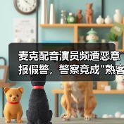 麦克配音演员频遭恶意报假警，警察竟成