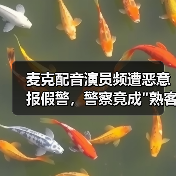 麦克配音演员频遭恶意报假警，警察竟成