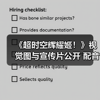 《超时空辉耀姬！》视觉图与宣传片公开 配音阵容揭晓（图2）