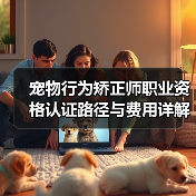 宠物行为矫正师职业资格认证路径与费用详解(图3) 宠物行为矫正师职业资格认证路径与费用详解(图3)