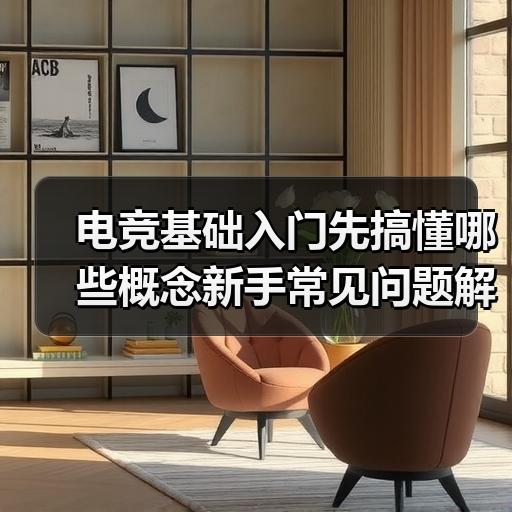 电竞基础入门先搞懂哪些概念新手常见问题解答 封面图 - 玄熵冰河游戏