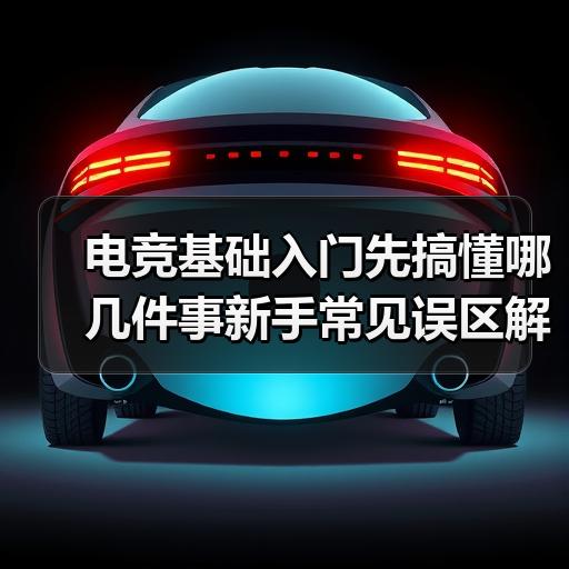 电竞基础入门先搞懂哪几件事新手常见误区解析 封面图 - 玄熵冰河游戏