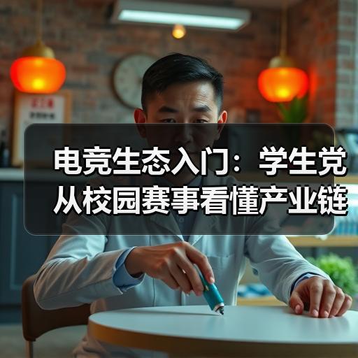 电竞生态入门：学生党从校园赛事看懂产业链的5个关键环节 封面图 - 玄熵冰河游戏