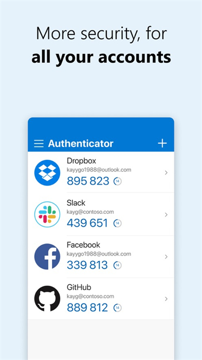 微软Authenticator ios官方版 软件截图2