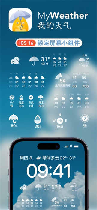 我的天气iphone 软件截图7