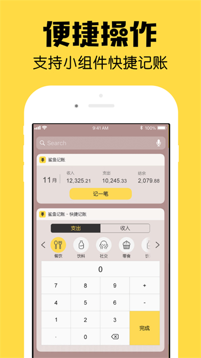鲨鱼记账pro ios 软件截图2