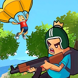 跳伞枪战吃叽 - 冰河游戏安卓游戏下载（大小：108.1MB）