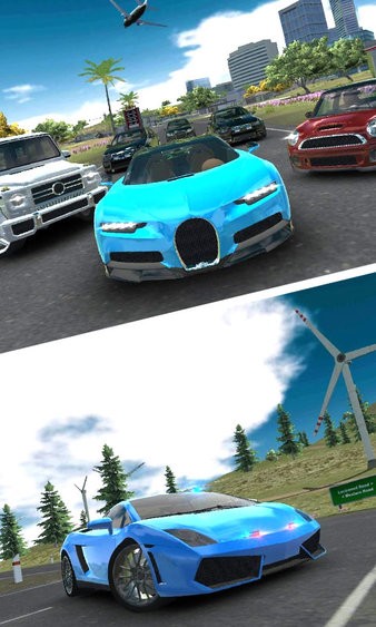 疯狂的赛车免费版 软件截图1