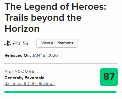 媒体评分87分，这款日式RPG如何让系列重回巅峰？ 封面图 - 冰河游戏